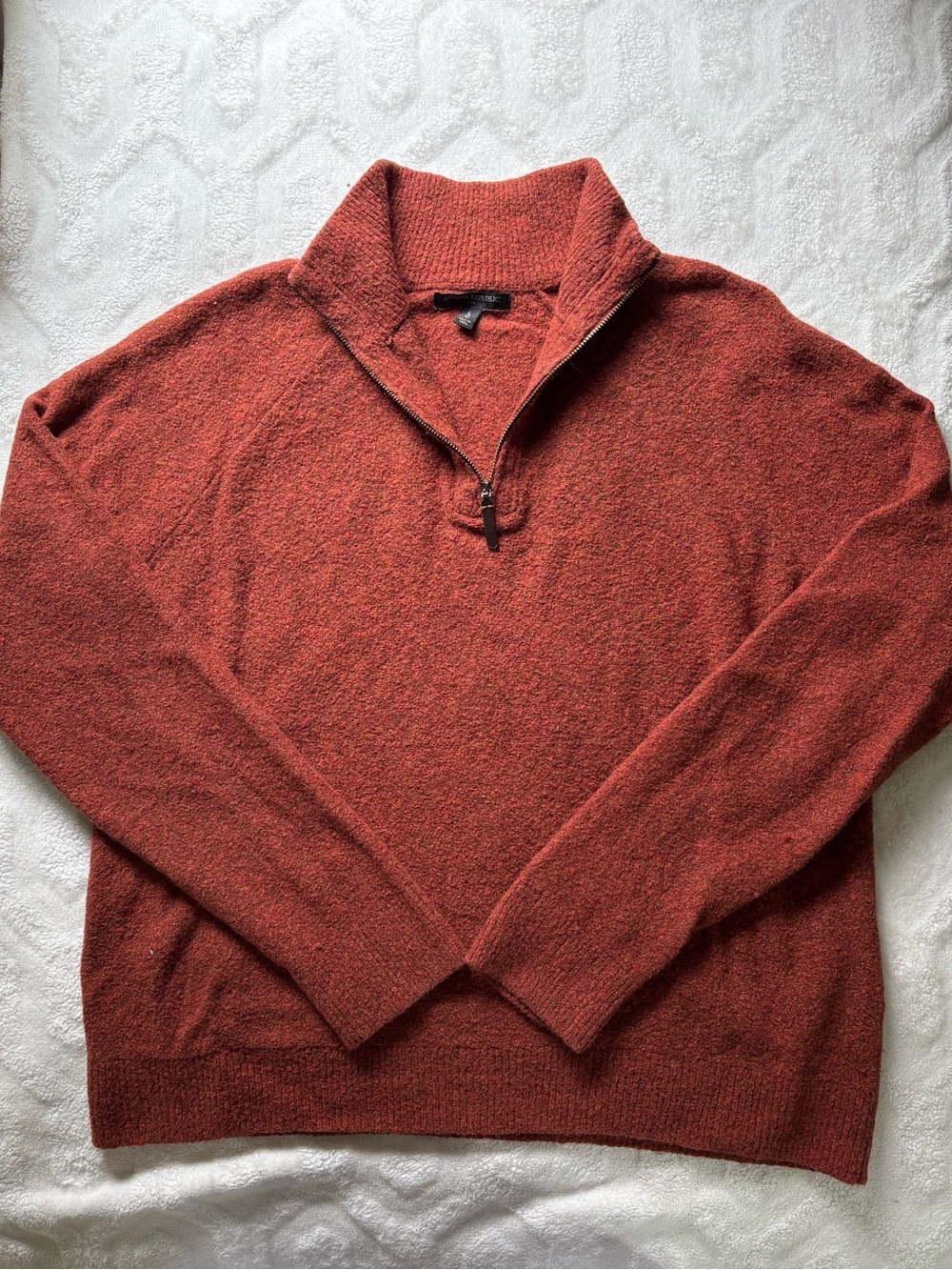 Banana Republic Men's Quarter-Zip Sweater Large